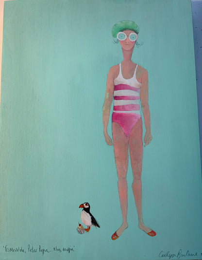 ‘Esmeralda, Peter Puffin & his muffin’