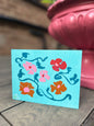 Floral tile